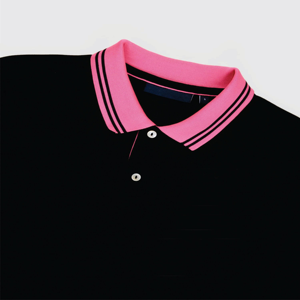 เสื้อกอล์ฟผู้ชายแบบแห้งเร็ว ผ้าแคนวาส สีพื้น แขนสั้น ไซส์ใหญ่ รับผลิตตามสั่ง ขายส่ง OEM - Product Image 6
