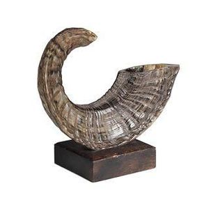 buffalo horn decoration horn hand made horn decorative <b>objects</b> - Product Image 4