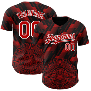 Maillot de baseball personnalisé Desmoines en polyester sublimé à manches courtes pour homme, coupe athlétique, évacuation de l'humidité, design avec nom d'équipe - Product Image 3