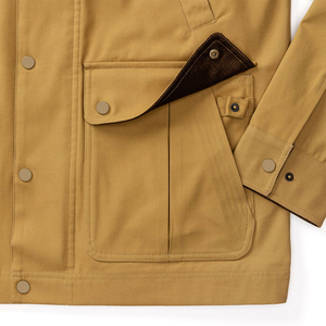 Competitive Price <b>Men's</b> <b>Winter</b> Streetwear <b>Waterproof</b> Breathable Cotton Canvas <b>Jacket</b>-Full Sleeve Regular Fit 100% Cotton Fabric - Product Image 6
