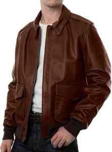 2026 New Design Premium Quality Material Wholesale Sheep Skin Men's Winter Warm Breathable Streetwear Leather <b>Jackets</b> - Product Image 4