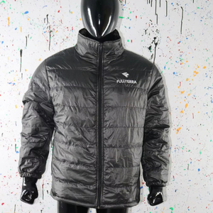 Lightweight <b>Packable</b> Men's Puffer <b>Jackets</b> Stand Collar Front Embroidery Custom Colors Windproof Breathable URBAN PRODUCTIONS - Product Image 1