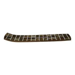 Decorative Enamel Wooden Incense Stick Holder Ash Catcher Tray Long Burner for Spiritual Meditation Yoga Room <b>Decoration</b> - Product Image 3