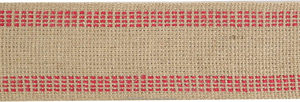 Jute 3.5 Inch Webbing Burlap Eco-Friendly Moisture-Absorbent Abrasion-Resistant Upholstery <b>Ribbon</b> Heavy Duty Furniture <b>Christmas</b> - Product Image 6