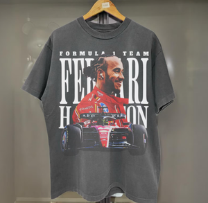 Lewis Hamilton F1 T-Shirt, Vintage Hamilton F1 Graphic Tee, Formula One Merch, Hamilton Shirt, Unisex F1 Fan - Product Image 1
