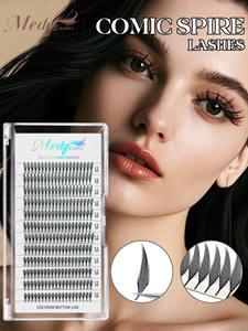 MedyLash 12 Rangs Marque Privée Personnalisée Bande Dessinée Salon de Beauté Premade Spécial Greffage Bande Dessinée Flèche Extension de Cils - Product Image 2