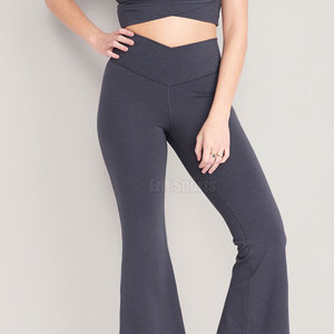 Pantalones de Verano para Mujer, de Alta Calidad, Estilo Casual, Color Sólido, Ecológicos, Transpirables, de Algodón/Poliéster - Product Image 6