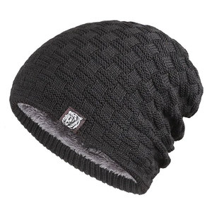 Bonnet en Peluche Unisexe Hiver Qualité Premium Camouflage Nœuds Plage Sports de Plein Air Chaud Tricoté - Product Image 2