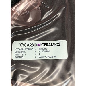 AMAT 0200-09222 XYCARB <b>CERAMICS</b> <b>RING</b>, EXTERNAL - Trusted Global Legacy Semiconductor Equipment and Parts at - Product Image 3