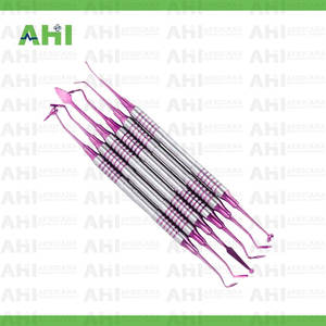 Kit de 6 Piezas de Cinceles Dentales de Acero Inoxidable de Alta Calidad con Certificación CE Clase I AHI para Cirugía Oral, Uso Manual, Garantía de 3 Años - Product Image 5