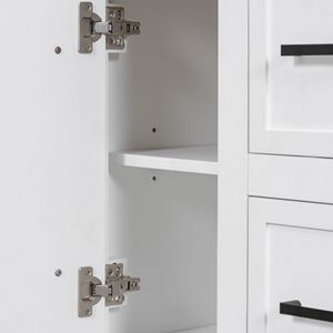 Mobile da Bagno Bianco da 36 Pollici Solo Mobile, Lavabo Non Incluso - Product Image 5