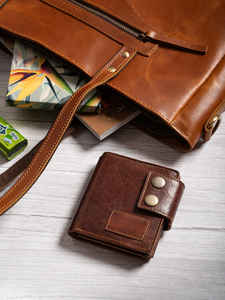Full Grain Buffalo Leather <b>Wallet</b> Multi Slot Organizer - Product Image 3