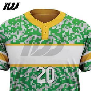 Conjunto de Uniforme de Béisbol de Buena Calidad, Diseño Superior, Impresión Digital Personalizada, Talla Grande, Manga Corta, Jersey con Nombre del Equipo de Softbol y Pantalones - Product Image 5