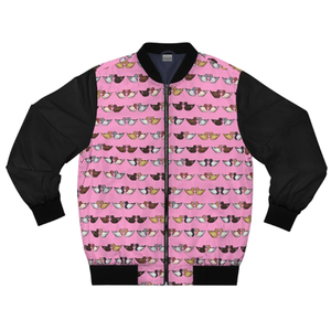 Chaquetas de Béisbol Personalizables de Alta Calidad, Estilo Universitario con Cuello Alto, Impresión por Sublimación, Resistentes al Viento, Precio al por Mayor con Forro - Product Image 1