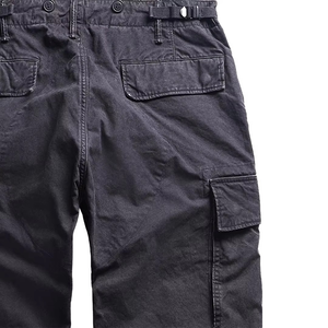 Pantalones Cargo de Lona Personalizados para Hombre, Pantalones de Trabajo de Lona de Algodón Resistente con Rodilla Articulada, Fabricante OEM Premium - Product Image 4