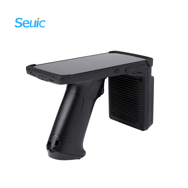 Long Range NFC 860-960Mhz Handheld Rfid UHF Reader Portable Rfid Reader Writer Laser Scanner for Retail Warehouse Inventory