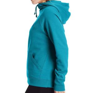 Sudaderas con capucha casuales de moda para mujer, tallas grandes, OEM, logotipo personalizado, forro polar, color sólido, antipilling, transpirables. - Product Image 6