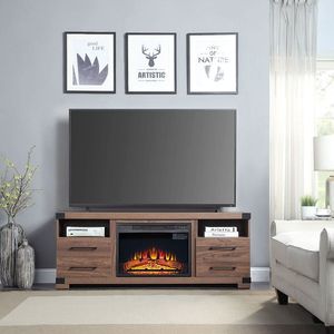 Chimenea Eléctrica Manhattan Comfort de 23 Pulgadas con Función de Calefacción - Product Image 1