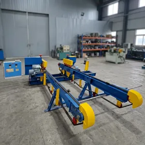 Machine à scier à chaîne industrielle double dimension pour la découpe précise de panneaux de contreplaqué, le traitement du bois et la production automatisée - Product Image 1