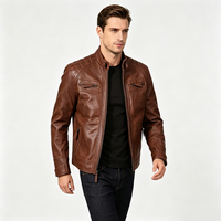 Veste en cuir pour homme, style streetwear, design personnalisé, veste en cuir tendance, vêtements d'hiver, veste en cuir la plus vendue