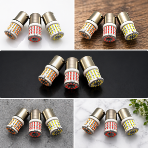 HYUGA Nouveau 42 SMD Jaune BA15S 12V-24V 25W Feu Stop - Product Image 3