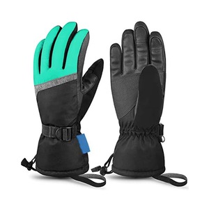 Gants de ski en cuir imperméables et chauds de haute qualité - Product Image 3