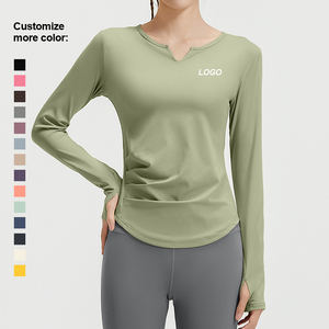 Veste de sport unie pour la gym et le yoga avec poches, veste de yoga blanche pour l'entraînement matinal, veste de yoga slim à séchage rapide - Product Image 5