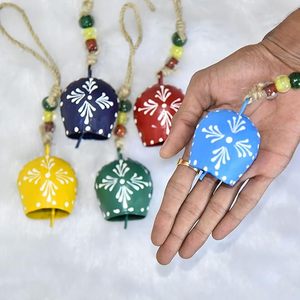 Campana Colgante Metálica de Navidad de Fabricante Confiable para Decoración Festiva del Hogar, Colección de Adornos Decorativos Elegantes - Product Image 1