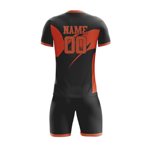 Ensemble complet d'uniformes de football personnalisés pour équipes et clubs avec chaussettes à vendre – Kits de football pour hommes - Product Image 4