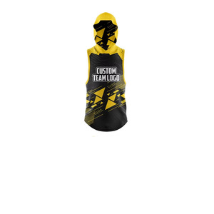 Uniforme de Fútbol 7 contra 7 Personalizado al por Mayor, Diseño Propio, Sublimado, sin Mangas, en Venta - Product Image 4