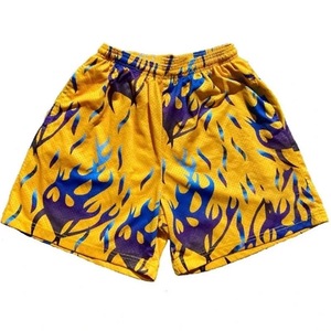 Shorts en maille respirants pour hommes, confortables, avec ceinture élastique, shorts de baseball, impression par sublimation, shorts pour hommes, meilleur style streetwear - Product Image 3