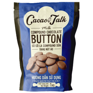 Chocolate Compuesto al por Mayor del Fabricante OEM/ODM HALAL Chocolate Compuesto con Leche en Tabletas Sólidas para Galletas y Bizcochos - Buen Precio - Product Image 1