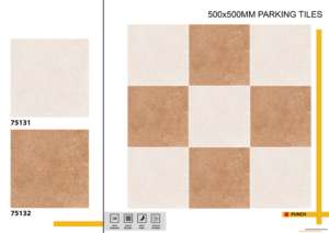 Baldosas para Estacionamiento Exterior Resistentes a la Intemperie 500X500MM Diseñadas para Soportar Estrés Ambiental y Admitir el Tránsito Continuo de Vehículos - Product Image 3