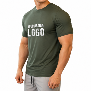Camiseta Deportiva Transpirable para Hombre, Ropa de Fitness de Secado Rápido, Camisetas de Running de Alto Rendimiento, Ropa Deportiva para Gimnasio, Camisetas para Hombre - Product Image 3