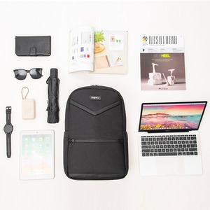15.6-inch <b>laptop</b> <b>backpack</b> large capacity bag black business <b>backpack</b> versatile simple travel bag durable <b>backpack</b> - Product Image 2