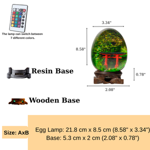 Lampe en résine personnalisée, lampe en résine, veilleuse personnalisée, lampe Pokémon en époxy, lampe Art Déco, cadeau personnalisé, cadeau fait main - Product Image 4