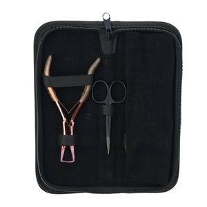 Juego de Pinzas para Extensiones de Cabello, Kit de Herramientas Metálicas para Instalar y Retirar Microperlas Profesionales, Pinza Pequeña de Acero Inoxidable - Product Image 5