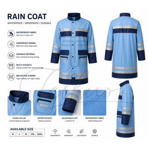 Hot Selling <b>Men's</b> Waterproof <b>Rain</b> Jacket Lightweight Raincoat for Outdoor Camping Hiking Running Travel <b>Rain</b> <b>Coat</b> - Product Image 6