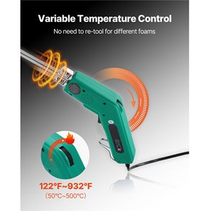 Taglierina Elettrica per Schiuma da 200W con Temperatura Regolabile 122-932F e Funzione di Taglio Automatico - Product Image 3