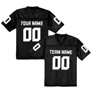 Venta al por Mayor de Camisetas de Fútbol Americano Personalizadas de Alta Calidad, Camisetas de Equipo de Manga Corta, Impresas, Transpirables, Unisex, Tallas Grandes - Product Image 4