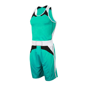 Conjuntos de Boxeo Personalizados para Adultos, Ropa de Artes Marciales, Uniformes para Equipos de Lucha, 100% Poliéster con Elasticidad en Cuatro Direcciones - Product Image 3