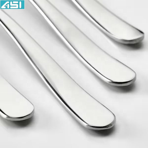 Cuillère à couverts de taille multiple cuillère à couverts en acier inoxydable de qualité supérieure fabriquée en usine avec un manche épais - Product Image 4