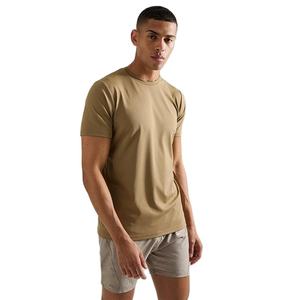 Camiseta Deportiva Elástica de Algodón y Poliéster, Diseño de Mangas Raglán, 220 g/m², para Hombre, para Gimnasio, Uso en Verano - Product Image 2
