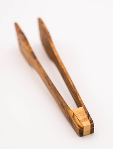 Pinces à salade en bois de qualité supérieure, logo personnalisé, nouveau design artisanal, pinces de service en bois, meilleur prix - Product Image 1