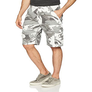 Short de bain hybride 2-en-1 pour homme, taille haute, extensible, très long, extensible dans 4 directions, 24 pouces, avec doublure boxer de compression - Product Image 1