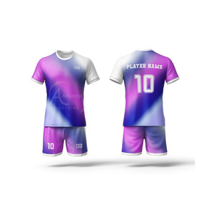 Uniforme de Fútbol Personalizado para Hombre, 100% Poliéster, de Alta Calidad, con Impresión Digital Sublimada - Product Image 2