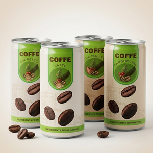 CAFÉ EN LATA MÁS VENDIDO, Bebida de 250 ml, Latte, Chocolate, Cappuccino, Espresso, con Sabor, Bajo en Carbohidratos, Ingredientes Naturales - Product Image 1