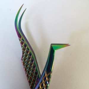 Pinzas para Pestañas de Acero Inoxidable con Punta de Fibra, Dentadas, con Opción de Logotipo Personalizado - Venta al por Mayor - Product Image 6