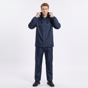 Traje Impermeable Industrial con Recubrimiento de PU, Color Naranja Óxido, Resistente al Viento, con Capucha, Duradero, para Trabajo Comercial en Fábrica, Conjunto de Traje de Lluvia para Hombre - Product Image 3