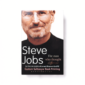 Steve Jobs, el hombre que pensaba diferente, por la autora Karen Blumenthal, libro de bolsillo con tapa blanda personalizada. - Product Image 2